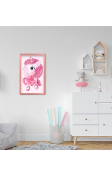 Bk Home Unicorn Tasarımlı Dekoratif Pembe Ahşap Çerçeveli Çocuk O (495494000) Bk Home Unicorn Tasarımlı Dekoratif Pembe Ahşap Çerçeveli Çocuk O (495494000)