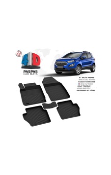Ford Ecosport 4d Araca Özel Havuzlu Kauçuk Paspas 2018 Üzeri