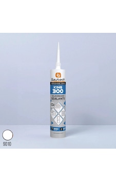 Bautech Silikonize Mastik 500 Gr Beyaz Bautech Silikonize Mastik 500 Gr Beyaz