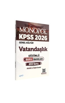 2026 Kpss Vatandaşlık Çözümlü Soru Bankası Monopol Yayınları 2026 Kpss Vatandaşlık Çözümlü Soru Bankası Monopol Yayınları