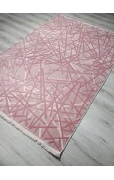 Yhome Luxor 2727Pembe 160X230 Cm Saçaklı Salon Halısı