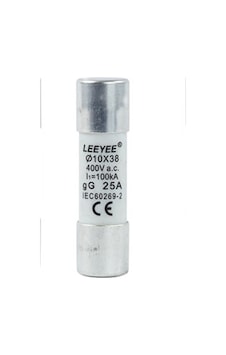 25a Kartuş Porselen Sigorta 10x38 10 Adet