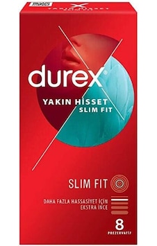 Durex Yakın Hisset Skin Fit 8 Adet Prezervatif Durex Yakın Hisset Skin Fit 8 Adet Prezervatif