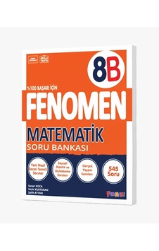 Fenomen Yayınları 8. Sınıf Matematik B Soru Bankası