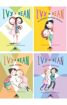 Ivy & Bean Serisi Takım Set 4 Kitap – Renkli Resimli