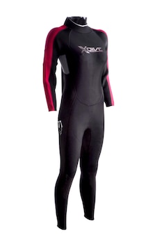 Xdive Aqua Kadın 3mm Full Dalış Elbisesi-std Siyah