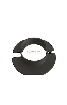 Gri Doğalgaz Boru Kılıfı - Duvar Geçiş Kılıf Kapağı Dn32 1-1/4"