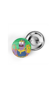Thanos - 44 Mm İğneli Çanta Rozeti - 5 Adet Diğer Thanos - 44 Mm İğneli Çanta Rozeti - 5 Adet Diğer