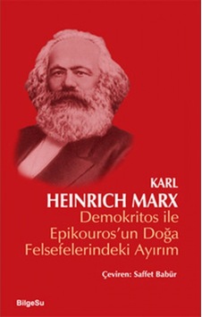 Demokritos ile Epikouros'un Doğa Felsefelerindeki Ayırım - Karl Marx - Bilgesu Yayıncılık