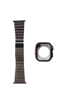 Watch 44mm Uyumlu Ogaa Krd-126 Sert Kasa Koruyuculu Metal Kordon-siyah Watch 44mm Uyumlu Ogaa Krd-126 Sert Kasa Koruyuculu Metal Kordon-siyah