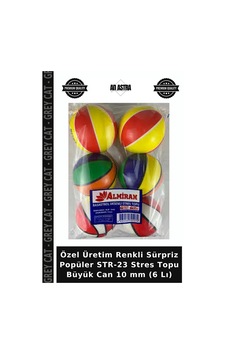 Özel Üretim Renkli Sürpriz Popüler Str-23 Topu Büyük Can 10 Mm 6 Lı Özel Üretim Renkli Sürpriz Popüler Str-23 Topu Büyük Can 10 Mm 6 Lı
