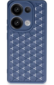 Newface Realme C65 Kılıf Petek Silikon Kapak Semeglbl - 16 - Lacivert Newface Realme C65 Kılıf Petek Silikon Kapak Semeglbl - 16 - Lacivert