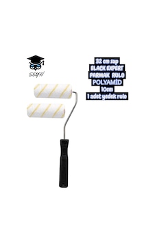 32 Cm Sap Black Expert Parmak Rulo Polyamid 10cm 1 Adet Yedek Rulo 32 Cm Sap Black Expert Parmak Rulo Polyamid 10cm 1 Adet Yedek Rulo