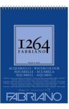 Fabriano 1264 Watercolour Sulu Boya Defteri Üstten Spiralli 300g N11.51 Fabriano 1264 Watercolour Sulu Boya Defteri Üstten Spiralli 300g N11.51