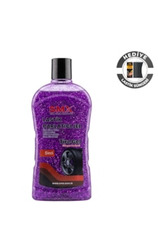 Smx Mor Simli Jel Lastik Parlatıcı 500 Ml + Sünger Smx Mor Simli Jel Lastik Parlatıcı 500 Ml + Sünger