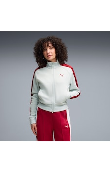 Puma T7 Kadın Beyaz Ceket 629796-29 Yeşil Puma T7 Kadın Beyaz Ceket 629796-29 Yeşil