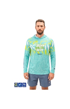 Fujin Pro Angler S26 T-shirt Hooded Izohips Bold Mint M Açık Yeşil Fujin Pro Angler S26 T-shirt Hooded Izohips Bold Mint M Açık Yeşil