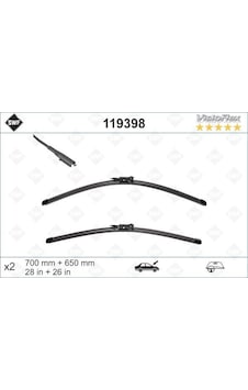 Sılecek - 907 - Supurgesı Takımı 700mm / 650mm Mercedes Vıto W639 - Spt-gld - 03 Swf Sılecek - 907 - Supurgesı Takımı 700mm / 650mm Mercedes Vıto W639 - Spt-gld - 03 Swf
