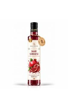Bala Hatun Nar Sirkesi 500ml - Doğal Fermantasyon - Pomegranate Vinegar Bala Hatun Nar Sirkesi 500ml - Doğal Fermantasyon - Pomegranate Vinegar