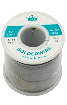 500 Gr 60/40 0,50 Mm Lehim Teli Taıwan Malı 500 Gr 60/40 0,50 Mm Lehim Teli Taıwan Malı