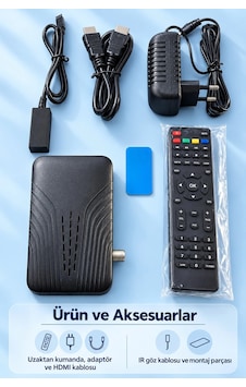 Zenvia Hd Uydu Alıcısı Hdmı Bağlantılı Uzaktan Kumandalı Znv2026 Zenvia Hd Uydu Alıcısı Hdmı Bağlantılı Uzaktan Kumandalı Znv2026