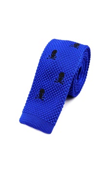 Omark Cotton Örme Kravat No2453 Mavi Omark Cotton Örme Kravat No2453 Mavi