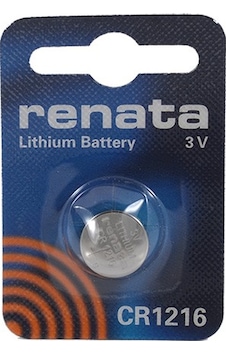 Renata CR1216 3V Lityum Pil Renata CR1216 3V Lityum Pil