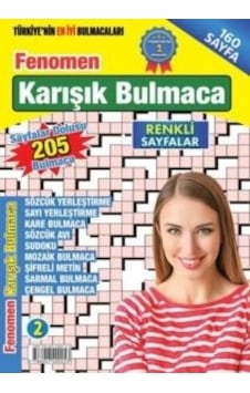 Fenomen Karışık Bulmaca 1- Maxı Yayıncılık Fenomen Karışık Bulmaca 1- Maxı Yayıncılık