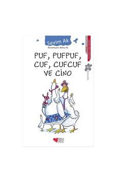 Puf,Pufpuf.Cuf,Cufcuf ve Cino-Sevim Ak Puf,Pufpuf.Cuf,Cufcuf ve Cino-Sevim Ak