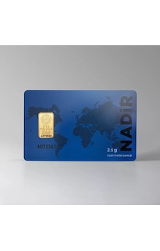 Nadir Gold 2.5 Gram 24 Ayar Külçe Altın Emmagold