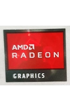 OEM Amd Radeon Graphic Sticker Parlak Etiket D127 OEM Amd Radeon Graphic Sticker Parlak Etiket D127