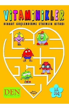 Vitaminikler & Dikkat Güçlendirme Etkinlik Kitabı / Vacip Örger Vitaminikler & Dikkat Güçlendirme Etkinlik Kitabı / Vacip Örger