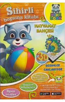 Hayvanat Bahçesi Sihirli Boyama Kitabı- Magic Hayvanat Bahçesi Sihirli Boyama Kitabı- Magic