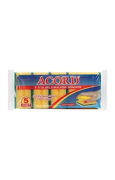 Acord Sünger 5Li Oluklu X 36 Adet