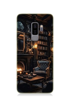 Samsung Galaxy S9 Plus Uyumlu Kütüphane Odası Desenli Silikon Kılıf Samsung Galaxy S9 Plus Uyumlu Kütüphane Odası Desenli Silikon Kılıf