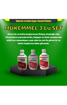 Royal Güvercinler İçin Mükemmel Üçlü Set Acidoral Pigeorex Pantonic 500 ML Royal Güvercinler İçin Mükemmel Üçlü Set Acidoral Pigeorex Pantonic 500 ML
