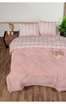 Kristal Soft Relax Uyku Seti Çift Kişilik Pudra Pudra Kristal Soft Relax Uyku Seti Çift Kişilik Pudra Pudra