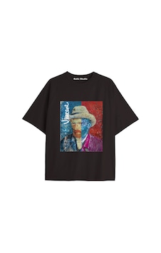 Kalic Studio Unisex Van Gogh Baskılı Oversize Tshirt Siyah-91 Kalic Studio Unisex Van Gogh Baskılı Oversize Tshirt Siyah-91