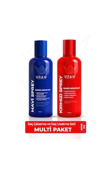 Mavi & Kırmızı Sprey Seti Multi Paket