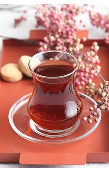 Lav Eda Çay Seti Çay Takımı - Çay Bardağı Takımı Tabağı 12 Parça Lav Eda Çay Seti Çay Takımı - Çay Bardağı Takımı Tabağı 12 Parça
