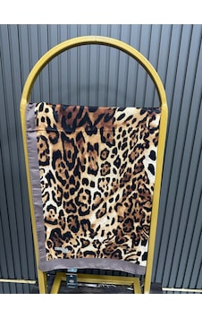 Bonjela Soft Pamuklu Şal Leopar Desen Lbs1008-33734 Çok Renkli Bonjela Soft Pamuklu Şal Leopar Desen Lbs1008-33734 Çok Renkli