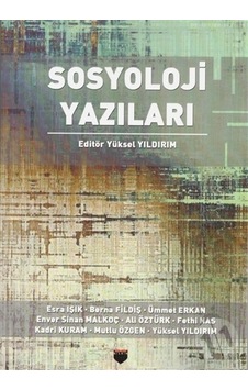 Sosyoloji Yazıları- Bilgin Kültür Sanat