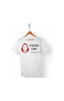 La Casa De Papel O Cıao Çav Bella Dalı Maske Erkek Tişört (525290732) La Casa De Papel O Cıao Çav Bella Dalı Maske Erkek Tişört (525290732)