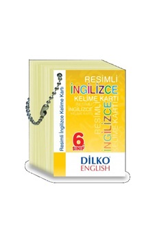 6. Sınıf Resimli Ingilizce Kelime Kartı - Dilko Yayınları