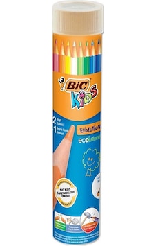 Bic Kids Evolution Kuru Boya Kalemi 12+1 Metal Tüp Bic Kids Evolution Kuru Boya Kalemi 12+1 Metal Tüp
