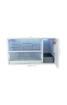 İstanbul Kafes Model 7Y Pvc Kuş Dolabı İstanbul Kafes Model 7Y Pvc Kuş Dolabı