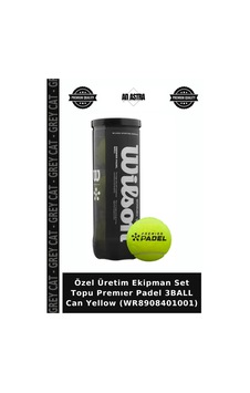 Özel Üretim Ekipman Set Topu Premıer Padel 3ball Can Yellow Wr8908401001 Sarı Özel Üretim Ekipman Set Topu Premıer Padel 3ball Can Yellow Wr8908401001 Sarı
