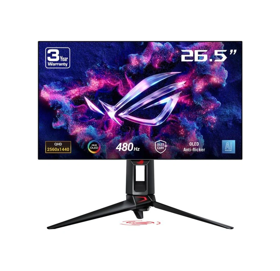 Asus ROG Swift PG27AQDP 27" 0.03 MS 480 HZ 2K Pivot Oled Oyuncu Monitörü (Teşhir) Asus ROG Swift PG27AQDP 27" 0.03 MS 480 HZ 2K Pivot Oled Oyuncu Monitörü (Teşhir)
