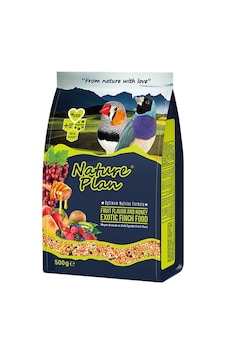 Nature Plan500gr Meyva Aromalı+ Ballı Exotic Finch Yemi Nature Plan500gr Meyva Aromalı+ Ballı Exotic Finch Yemi