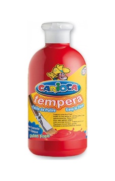 Carioca Tempera Suluboya Yıkanabilir 500 Ml Kırmızı Kırmızı Carioca Tempera Suluboya Yıkanabilir 500 Ml Kırmızı Kırmızı